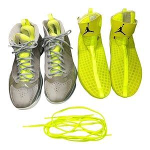 Nike Air Jordan 2011 Deluxe Pack Wolf Grey Sneakers Men’s 12 +Replacement Insert